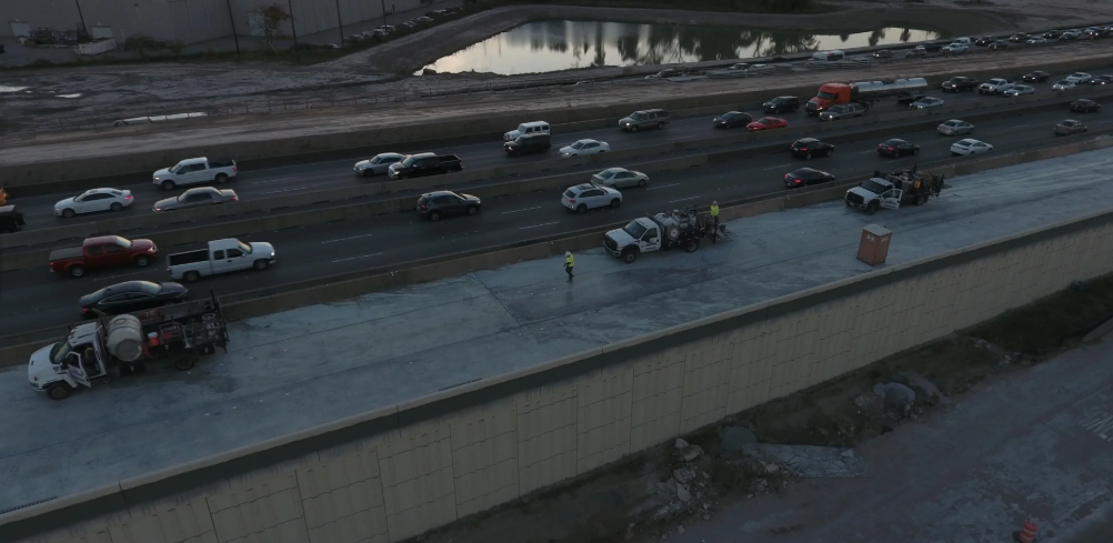 Roadway and highway slab saw cuts — transportation projects (Photo 12)